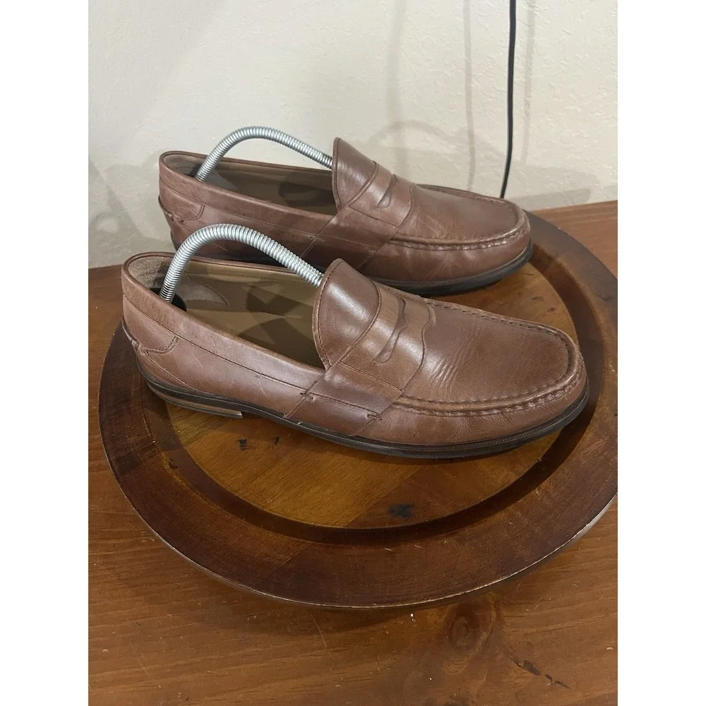 Cole‎ Haan Mens Pinch Maine Hand Sewn Leather Penny Loafers Mens 11.5 M Slip On